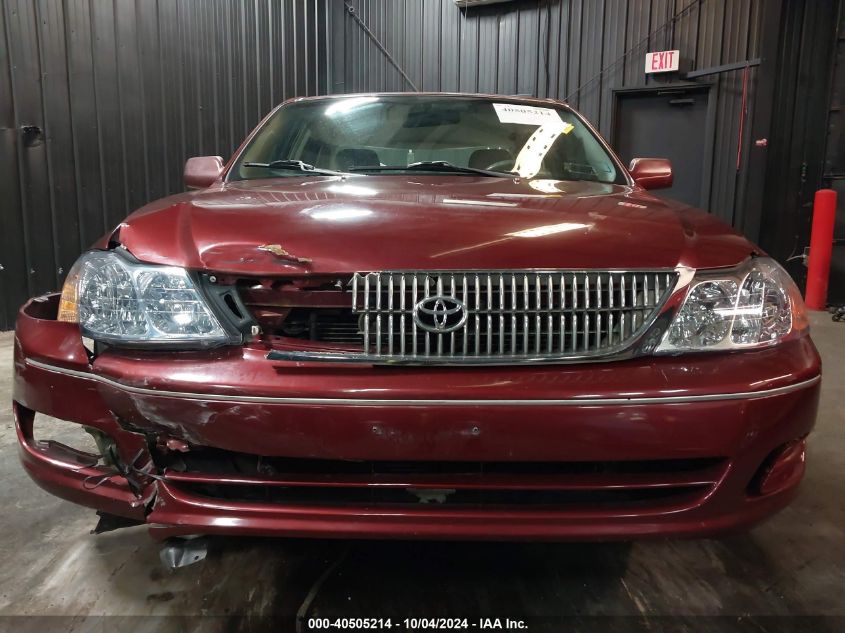 2000 Toyota Avalon Xl VIN: 4T1BF28B3YU047371 Lot: 40505214