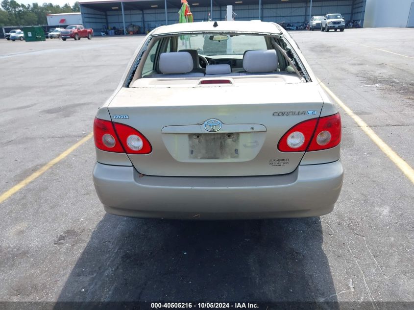 2T1BR32E75C466580 2005 Toyota Corolla Le