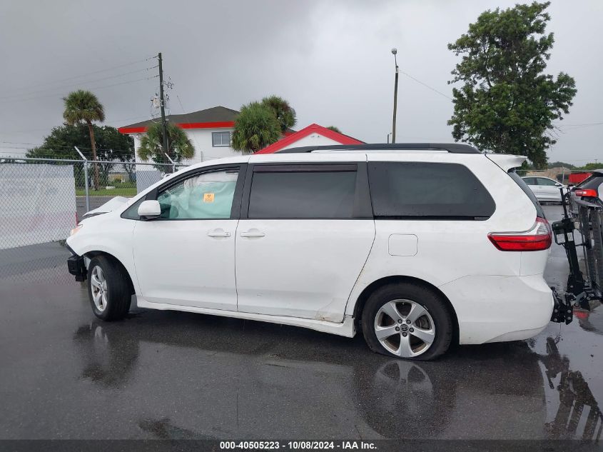 2020 Toyota Sienna Le VIN: 5TDKZ3DC0LS071432 Lot: 40505223