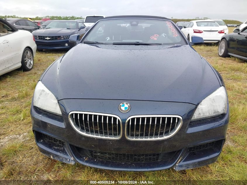 2013 BMW 640I - WBALW7C59DDX58698