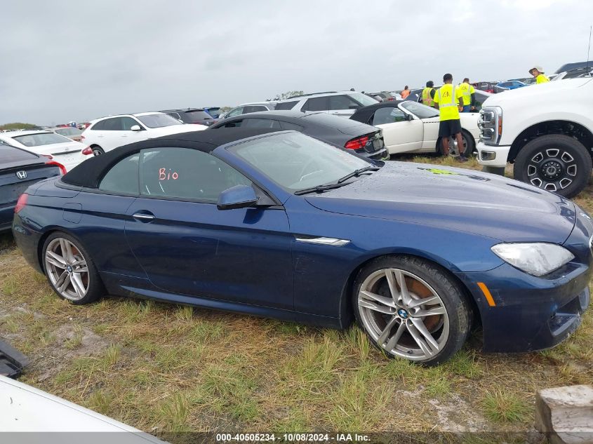 2013 BMW 640I - WBALW7C59DDX58698