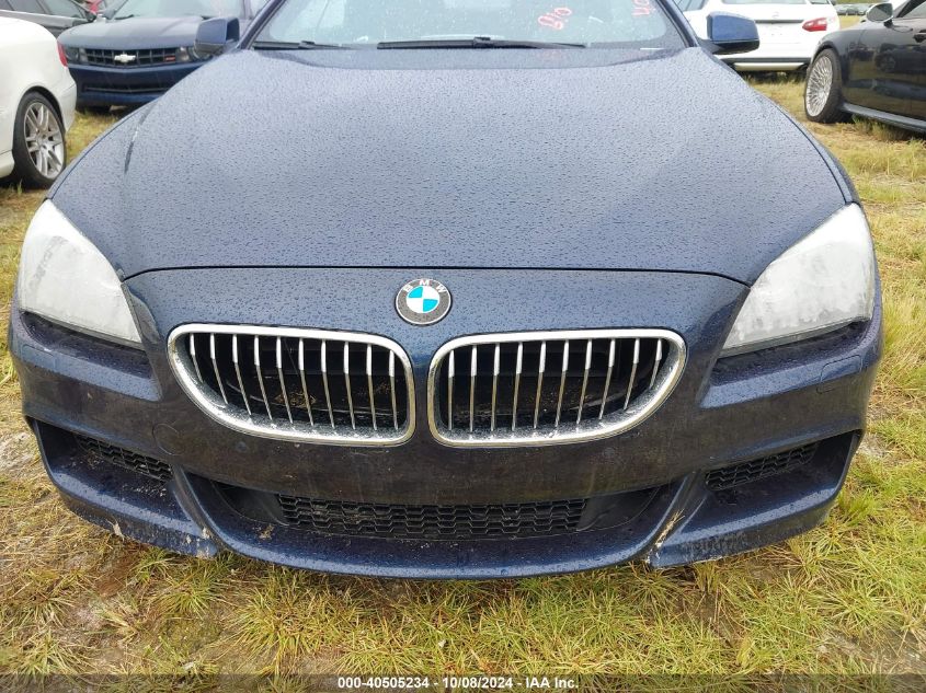 2013 BMW 640I - WBALW7C59DDX58698