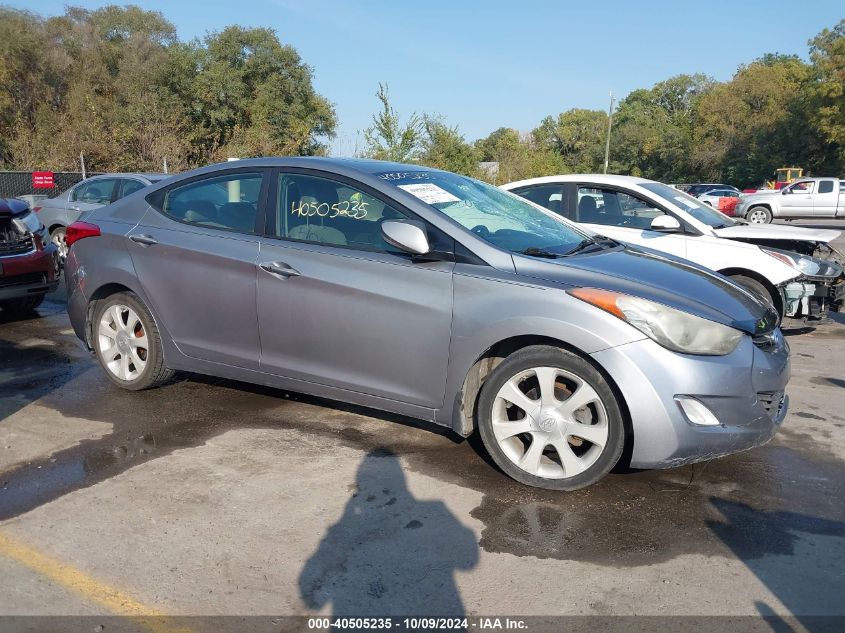 2013 Hyundai Elantra Limited VIN: KMHDH4AE2DU856552 Lot: 40505235