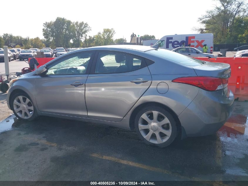 2013 Hyundai Elantra Limited VIN: KMHDH4AE2DU856552 Lot: 40505235