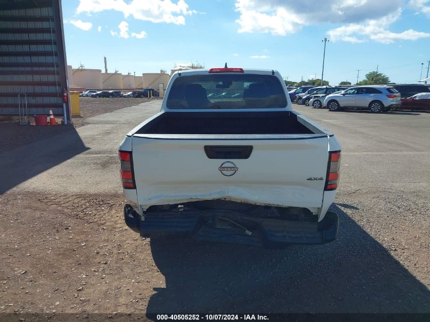 1N6ED1EK6NN634303 2022 Nissan Frontier S