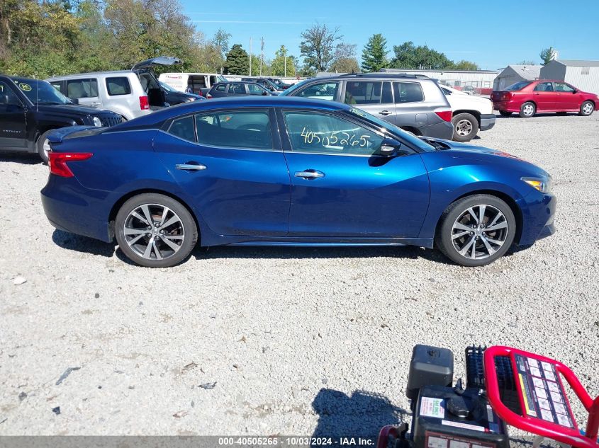 2017 Nissan Maxima 3.5 Sv VIN: 1N4AA6AP0HC423273 Lot: 40505265