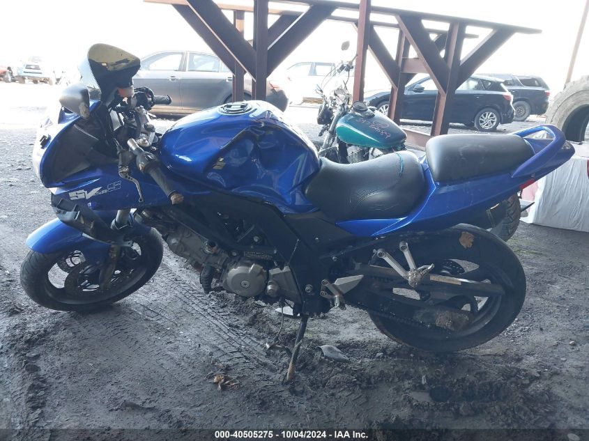 2005 Suzuki Sv650 VIN: JS1VP53A052105386 Lot: 40505275