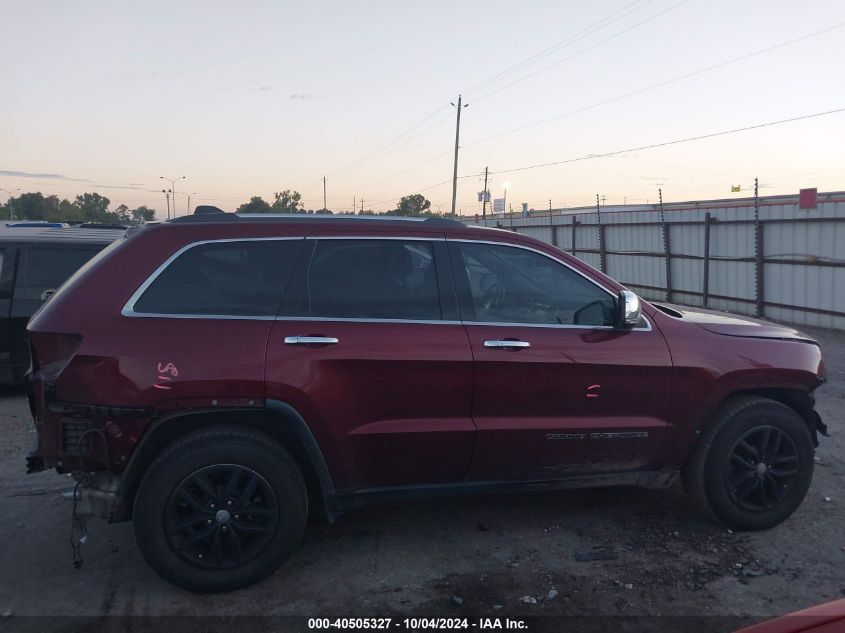 2018 Jeep Grand Cherokee Limited 4X2 VIN: 1C4RJEBGXJC141766 Lot: 40505327