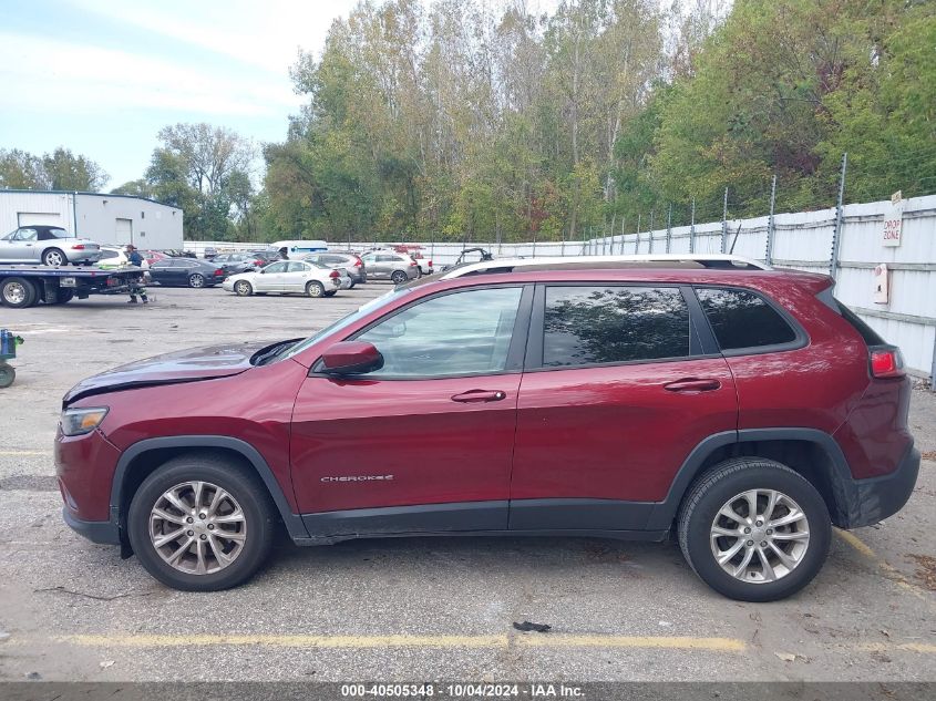 2020 Jeep Cherokee Latitude Fwd VIN: 1C4PJLCB0LD601383 Lot: 40505348