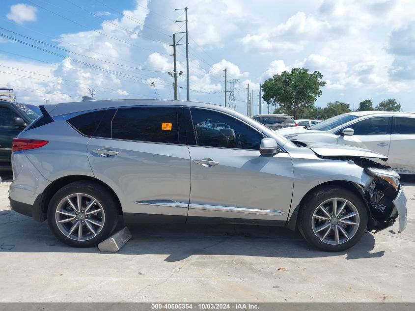 2019 Acura Rdx Technology Package VIN: 5J8TC1H58KL007999 Lot: 40505354