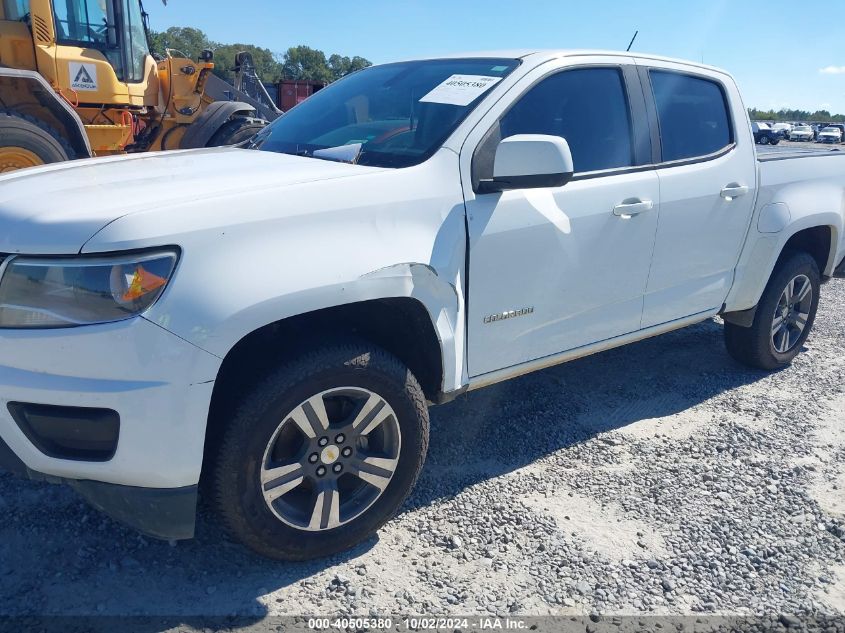 1GCGSBEN3J1201606 2018 Chevrolet Colorado Wt