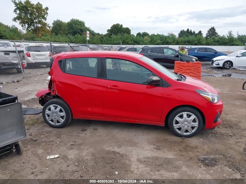 2017 Chevrolet Spark Ls Manual VIN: KL8CA6SA3HC829392 Lot: 40505383