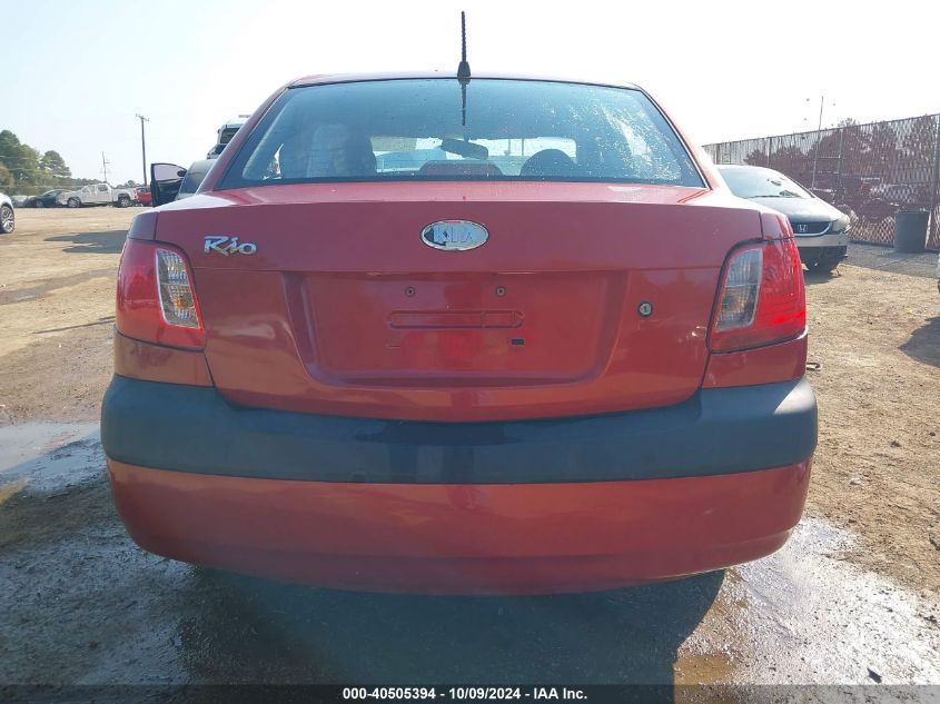 KNADE123666029358 2006 Kia Rio Lx