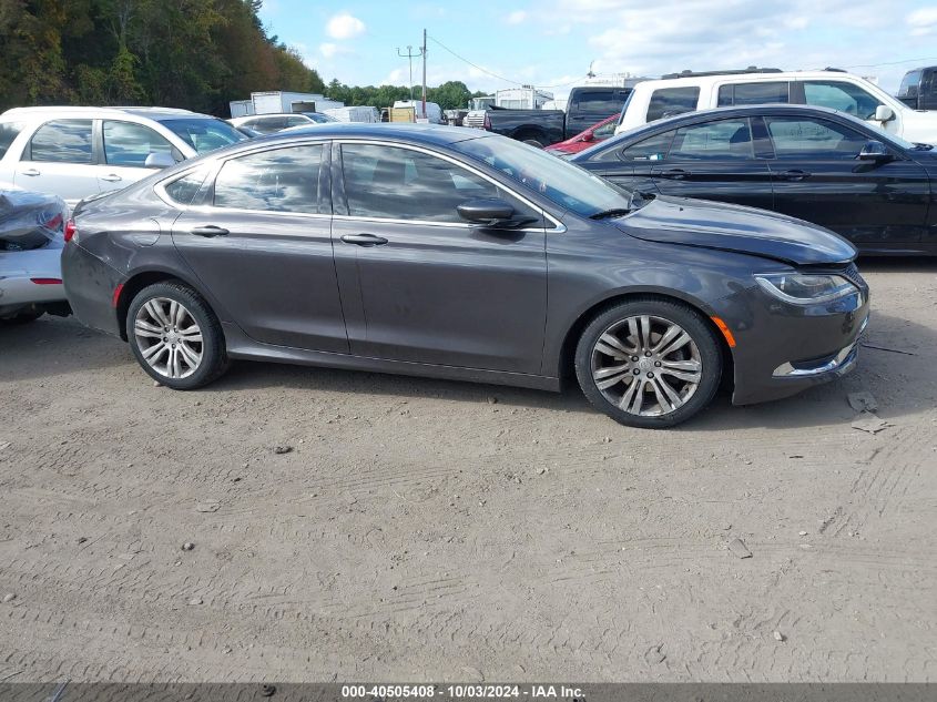 2015 Chrysler 200 Limited VIN: 1C3CCCAB5FN569142 Lot: 40505408