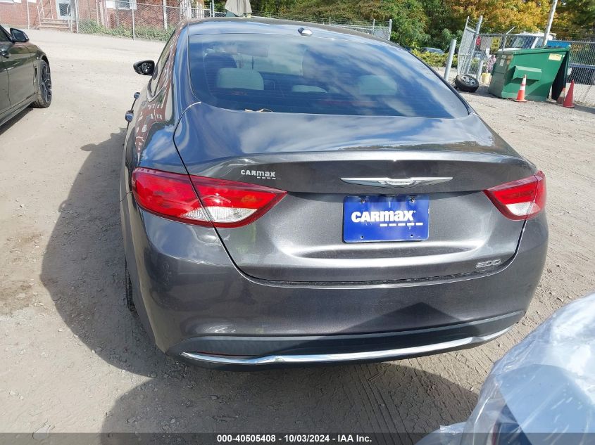 2015 Chrysler 200 Limited VIN: 1C3CCCAB5FN569142 Lot: 40505408