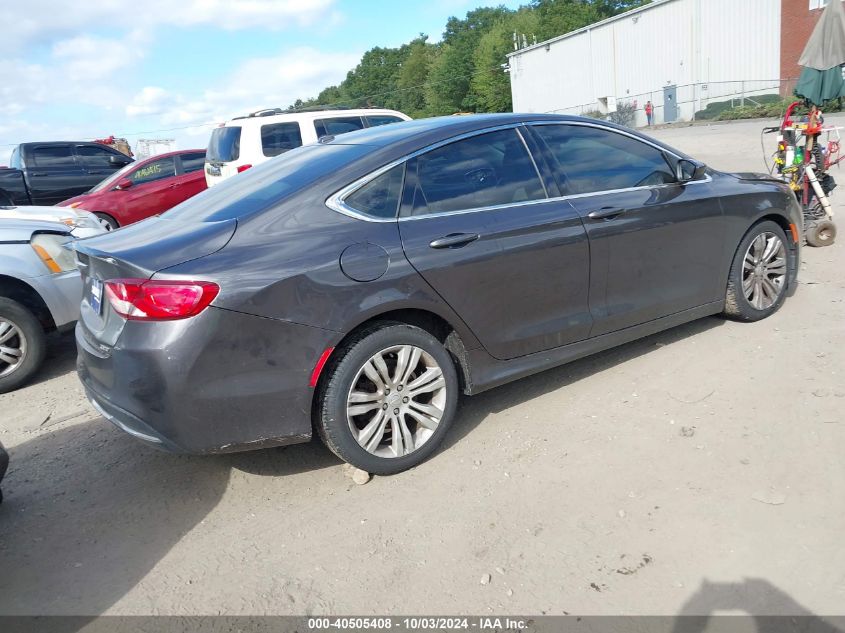 VIN 1C3CCCAB5FN569142 2015 Chrysler 200, Limited no.4