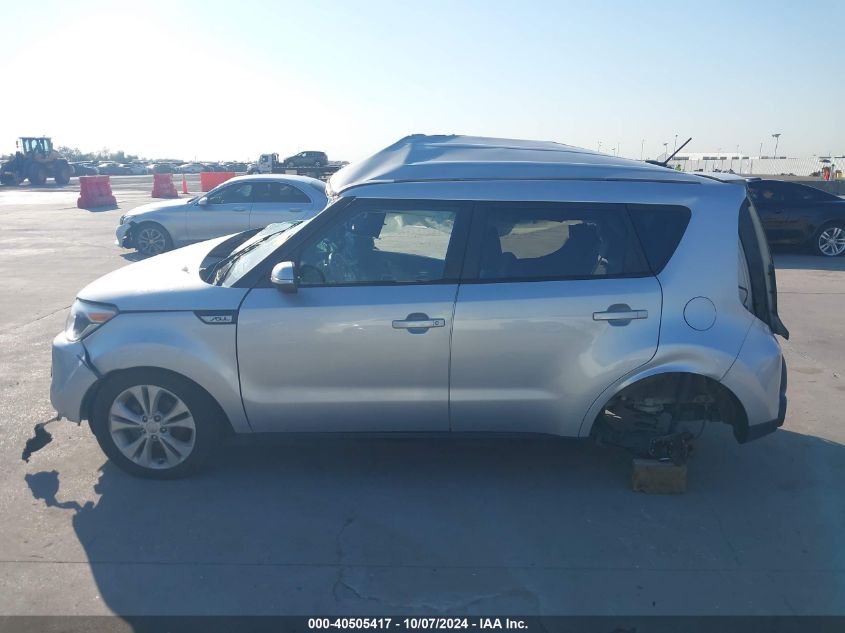 2014 Kia Soul + VIN: KNDJP3A52E7745195 Lot: 40505417