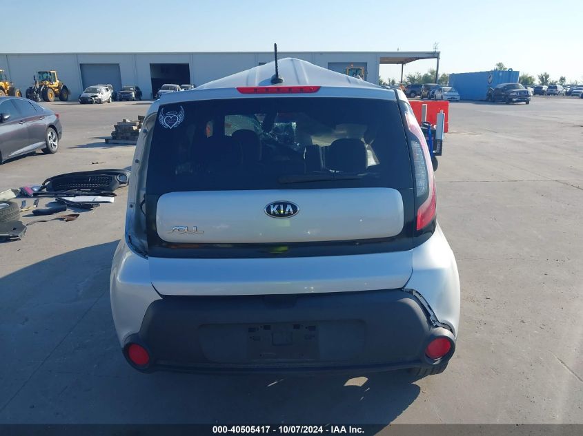 2014 Kia Soul + VIN: KNDJP3A52E7745195 Lot: 40505417