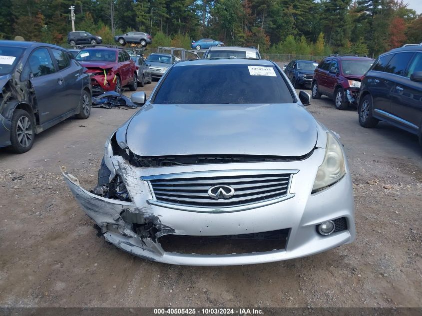 2012 Infiniti G37X VIN: JN1CV6ARXCM672226 Lot: 40505425