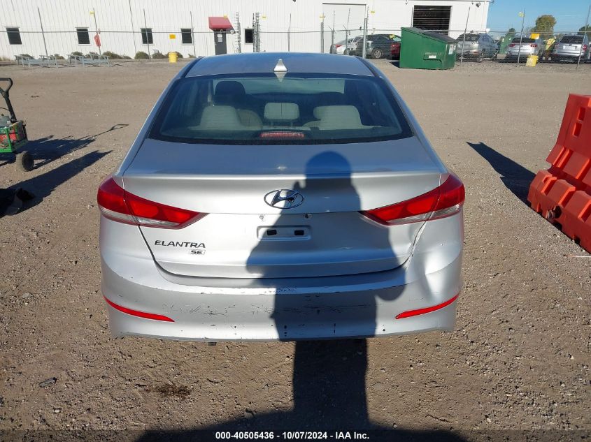 KMHD74LF0HU147018 2017 Hyundai Elantra Se