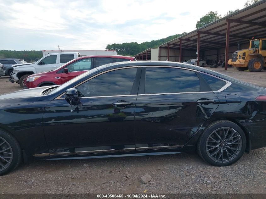 KMHGN4JBXJU232859 2018 Genesis G80 3.3T Sport