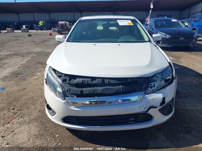 2012 Ford Fusion Se VIN: 3FAHP0HA2CR122087 Lot: 40505467