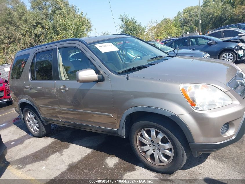 2005 Honda Cr-V Se VIN: JHLRD78975C044223 Lot: 40505478