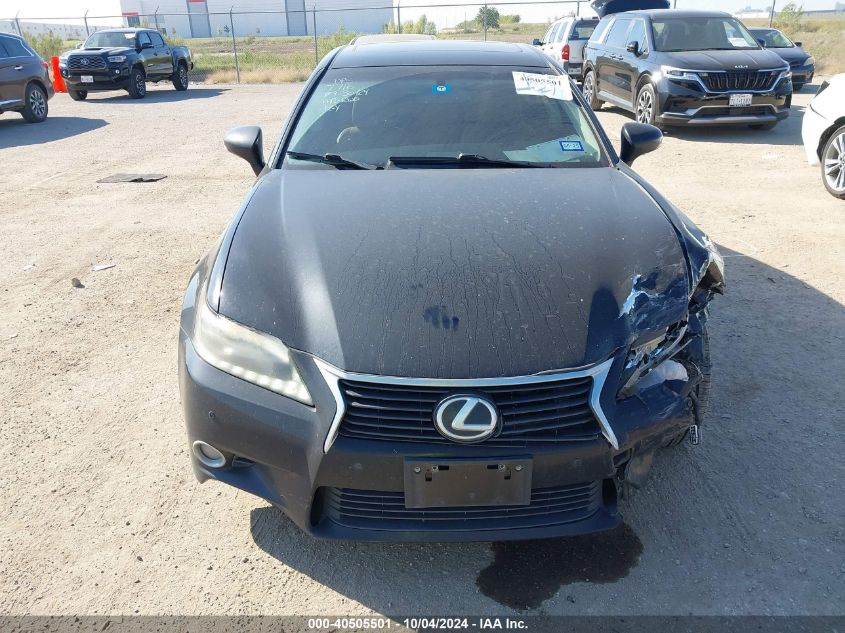 2013 Lexus Gs 350 VIN: JTHBE1BL2D5027716 Lot: 40505501