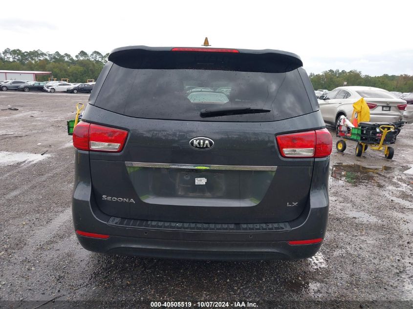 2017 Kia Sedona Lx VIN: KNDMB5C18H6281177 Lot: 40505519