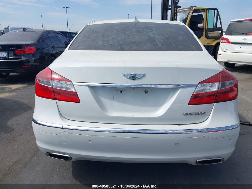 2013 Hyundai Genesis 3.8 VIN: KMHGC4DD6DU223776 Lot: 40505521