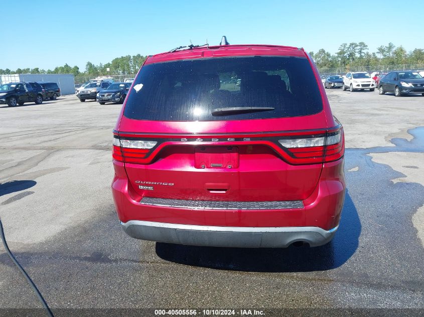 2014 Dodge Durango Sxt VIN: 1C4RDHAG2EC348930 Lot: 40505556