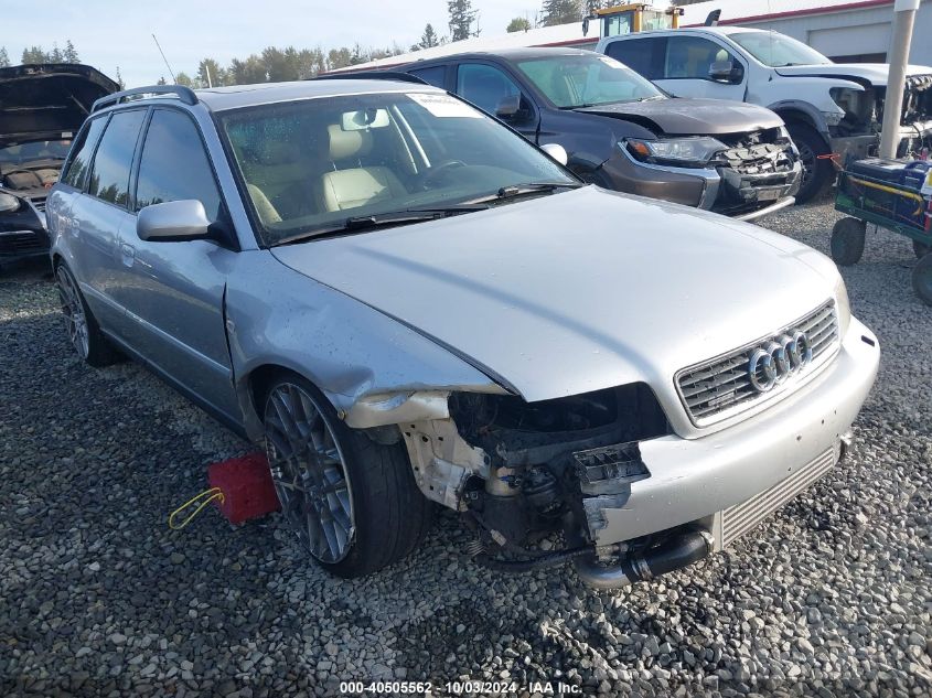 2001 Audi A4 1.8T Avant VIN: WAUKC68D61A125720 Lot: 40505562