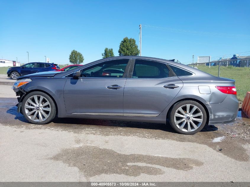 2013 Hyundai Azera VIN: KMHFH4JG7DA322328 Lot: 40505573