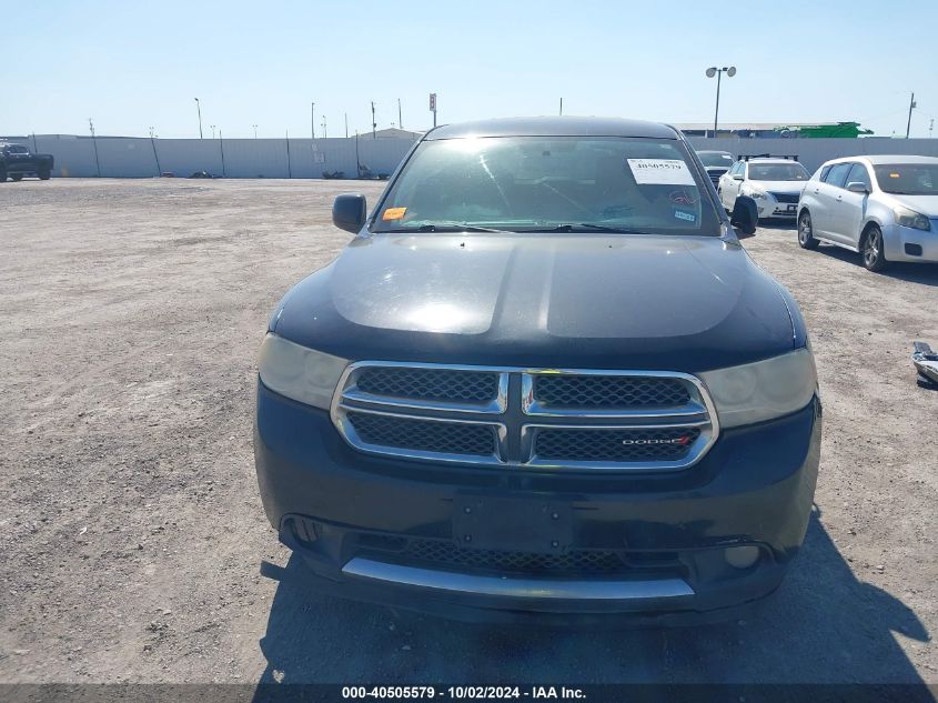 2013 Dodge Durango Sxt VIN: 1C4RDHAG2DC592818 Lot: 40505579