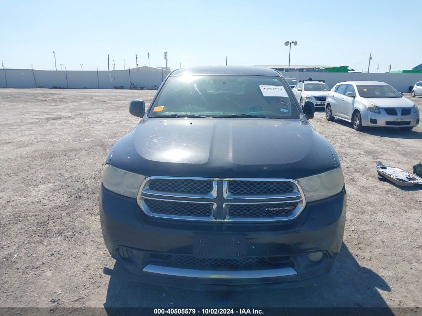 2013 Dodge Durango Sxt VIN: 1C4RDHAG2DC592818 Lot: 40505579