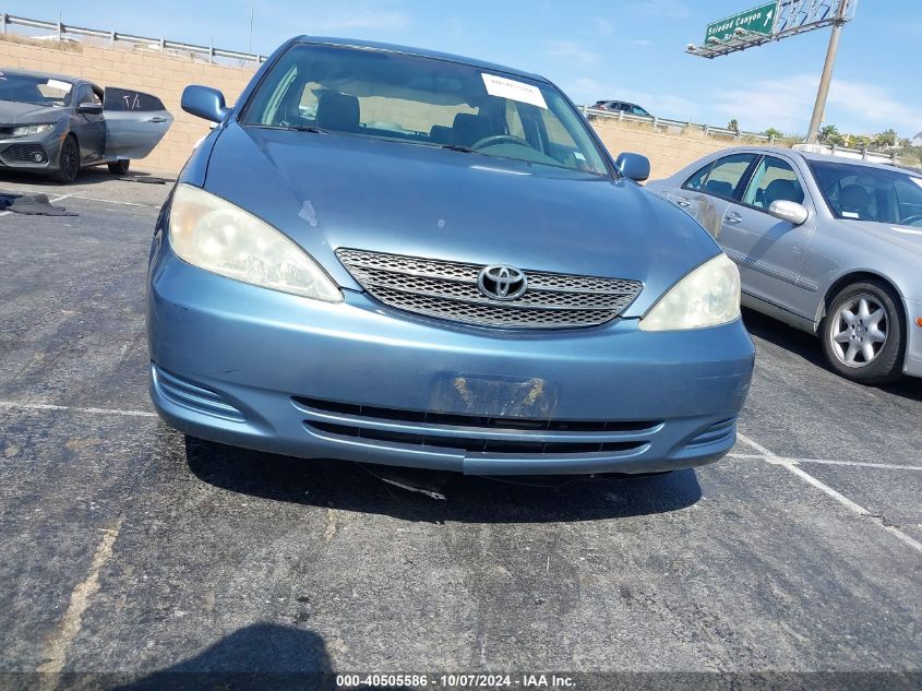 2004 Toyota Camry Le/Xle/Se VIN: 4T1BE32K04U802570 Lot: 40505586