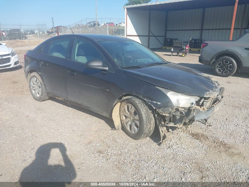 VIN 1G1PA5SHXE7173477 2014 Chevrolet Cruze, Ls Auto no.1