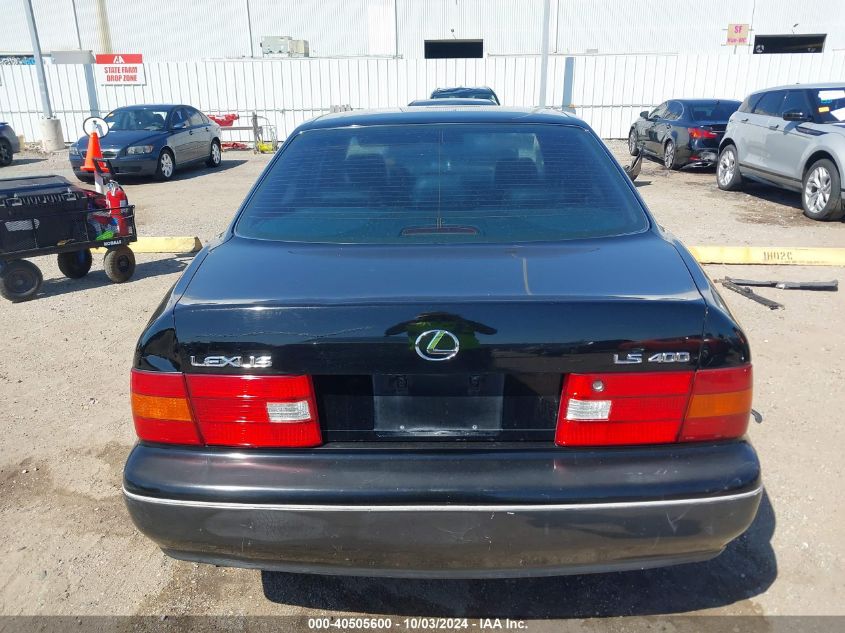 JT8BH28F1X0151654 1999 Lexus Ls 400