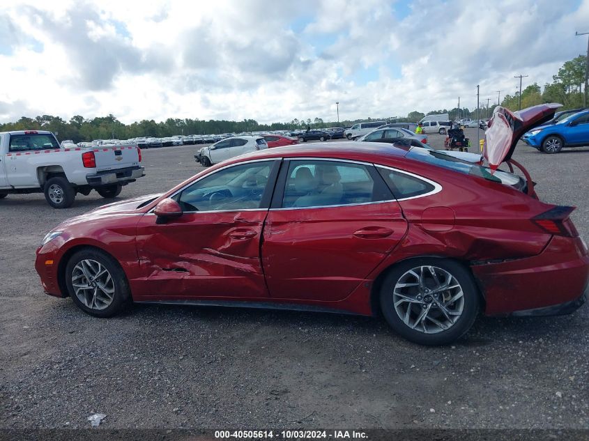 2023 Hyundai Sonata Sel VIN: KMHL64JAXPA285851 Lot: 40505614