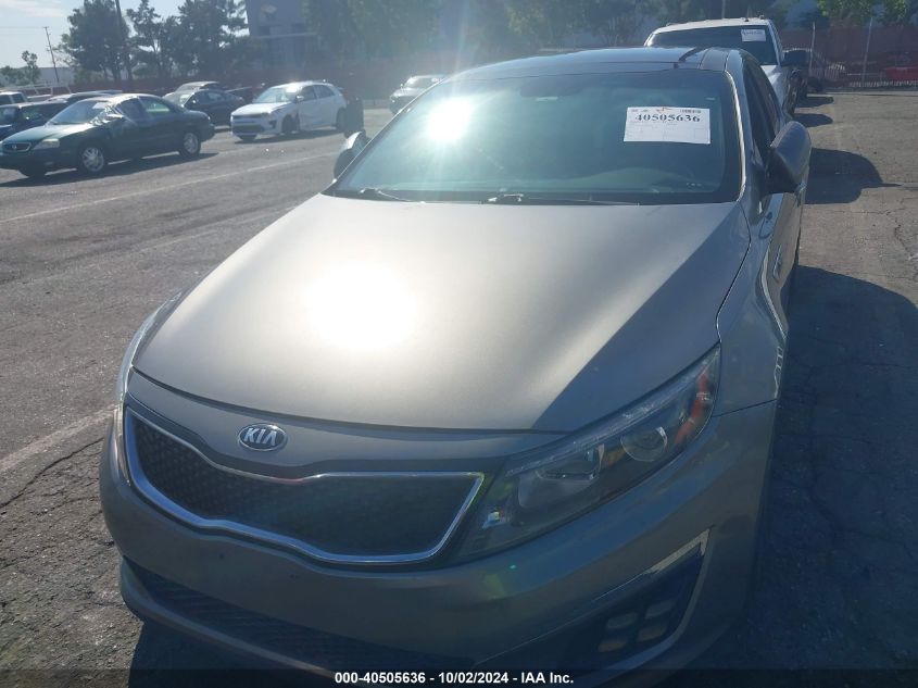 2014 Kia Optima Sxl Turbo VIN: 5XXGR4A67EG301305 Lot: 40505636