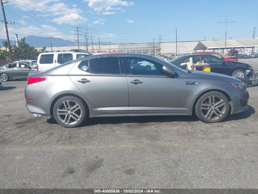 2014 Kia Optima Sxl Turbo VIN: 5XXGR4A67EG301305 Lot: 40505636