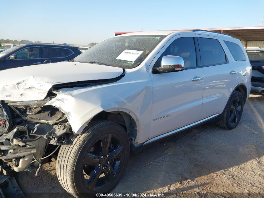 2013 Dodge Durango Citadel VIN: 1C4RDJEGXDC688228 Lot: 40505639