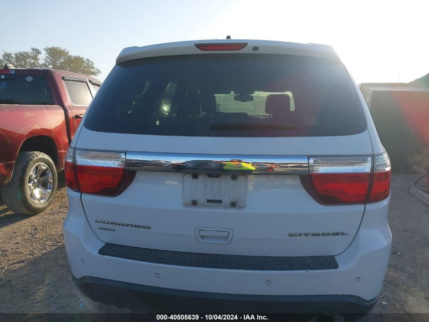 1C4RDJEGXDC688228 2013 Dodge Durango Citadel