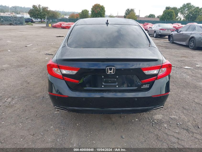 2021 Honda Accord Touring VIN: 1HGCV2F98MA005612 Lot: 40505648