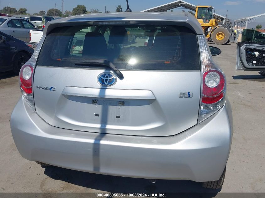 JTDKDTB34E1086095 2014 Toyota Prius C Two