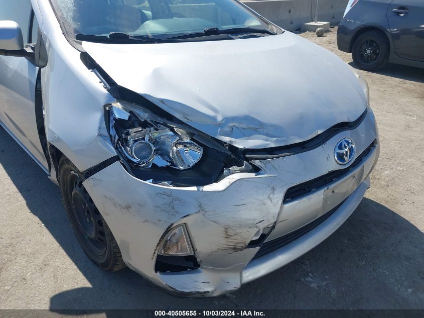 JTDKDTB34E1086095 2014 Toyota Prius C Two