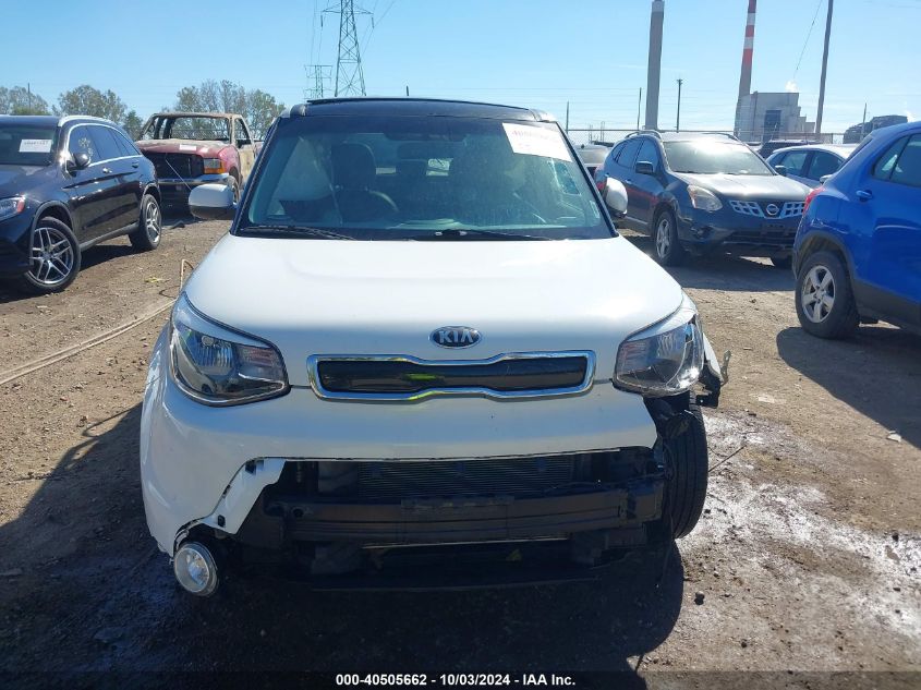 2016 Kia Soul + VIN: KNDJP3A53G7337825 Lot: 40505662