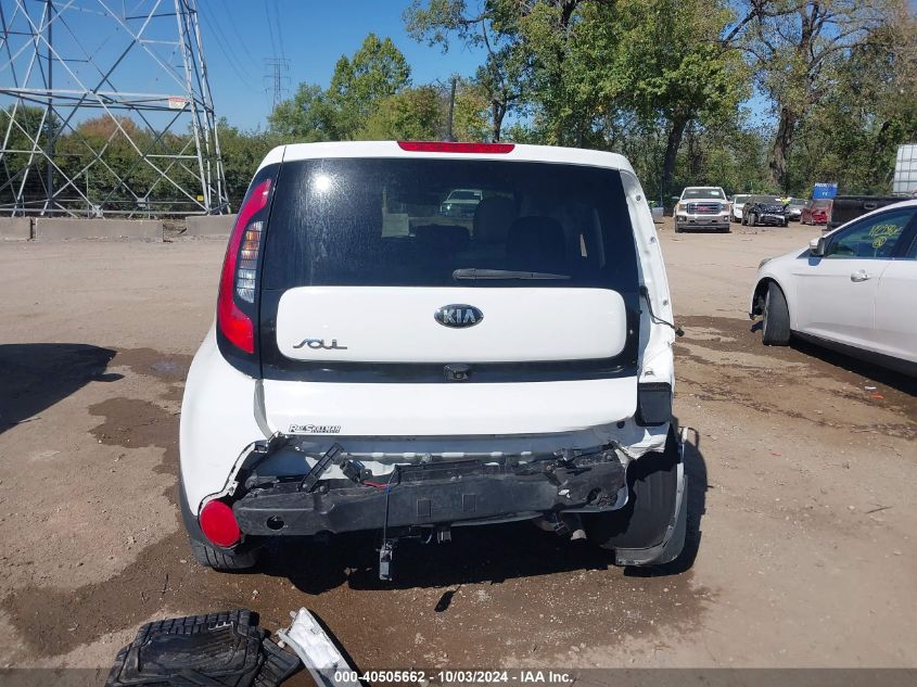 2016 Kia Soul + VIN: KNDJP3A53G7337825 Lot: 40505662