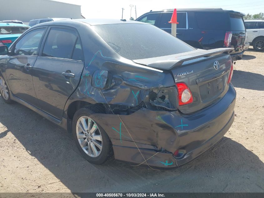 2010 Toyota Corolla S VIN: 1NXBU4EE1AZ305375 Lot: 40505670