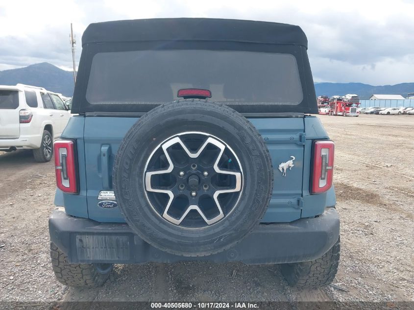 2021 Ford Bronco Outer Banks VIN: 1FMEE5DP5MLA81475 Lot: 40505680